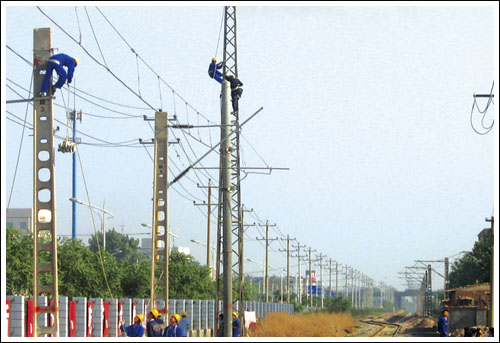 石家莊鐵路技校電氣化鐵道供電 電氣化鐵道供電(2011年) 中專中技