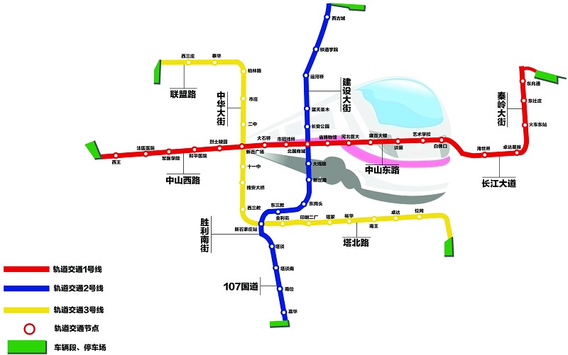 石家莊軌道交通地圖 石家莊鐵路技校迎接石家莊“地鐵時代”到來 石家莊鐵路